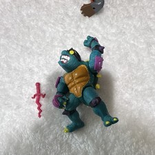 Product Image: Playmates Toys TMNT Turtle 1990 Vintage Plastic Action Figure w/ Sword