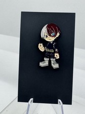 My Hero Academia Shoto Todoroki Chibi Funimation Bioworld Enamel Lapel Pin