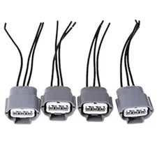 Ignition Coil Connector Plug Wiring Harness Pigtail Replacement (4-Pack)
