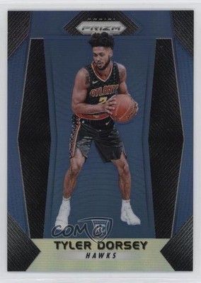 2017-18 Panini Prizm Blue Prizm 39/199 Tyler Dorsey #107 Rookie RC 17pt