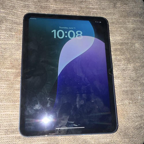 Apple iPad 10th Gen 64GB Blue Wi‑Fi USB‑C iPadOS Tablet MQ6K3LL/A