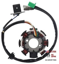 Magneto Ignition Stator 5 wire DC 8 Pole Fits for GY6 engine 125cc 150cc