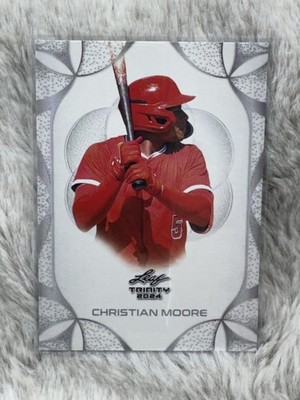 2024 Leaf Trinity Mega Box #25 Christian Moore