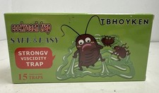 Roach Trap Cockroach Traps Killer Roach Indoor Sticky Glue Bait for Ants 15 PACK