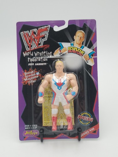 Vintage WWF Bend-Ems 1998 Jeff Jarrett  Wrestling ...