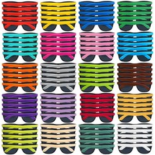 100 Pack 20 Colors Neon Party Sunglasses Bulk,Sunglasses Party Favors for Adu...
