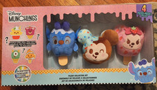Disney Munchlings Collectors Edition Set Of 4 Scented Plush NIB Mystery Is Mike