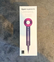 Dyson Supersonic Professional Hair Dryer Purple with Diffuser Attachments