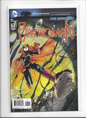DC Comics Batwoman #7 2012 NM to NM+ Never Taken Out Of Sleeve