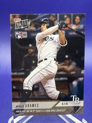 WILLY ADAMES 2018 Topps Now RC #569 - Print Run #/307  - NM/MT
