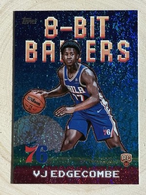 2025-26 Topps - 8-Bit Ballers VJ Edgecombe #8B-33 Holofoil (RC)