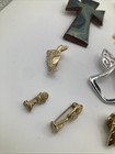 Lot Of 14 Christian Religious Angel Cross Brooch Pins — photo 7
