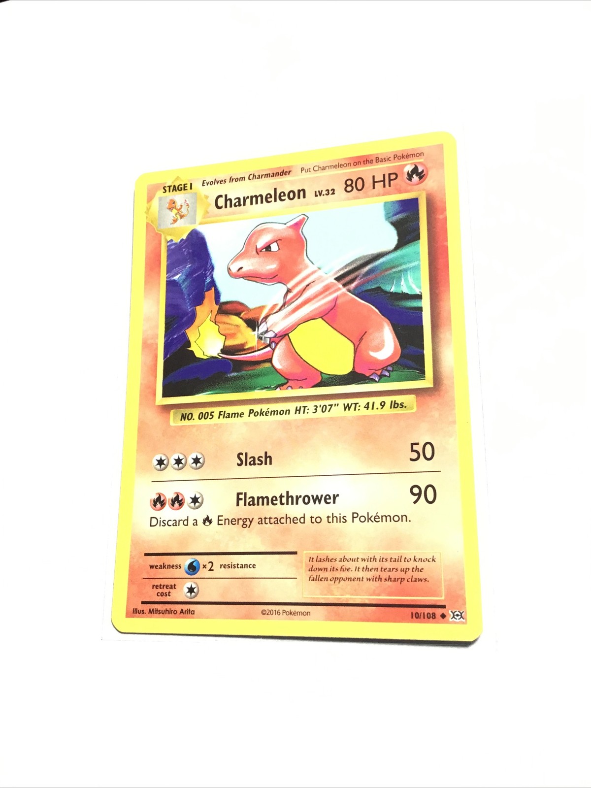 CHARMELEON - 10/108 - XY Evolutions - Pokemon Card - LP