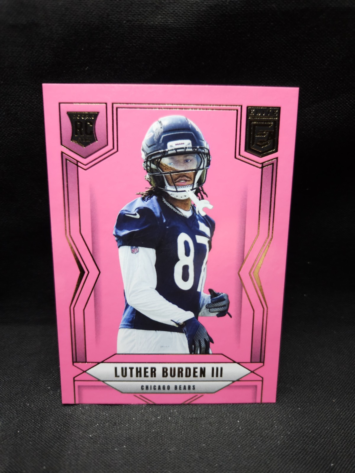 2025 Panini Donruss Elite - Rookies Luther Burden #118 Pink Parallel (RC)