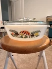 Vintage Rare Merry Mushroom Fire King 1.5 Quart Casserole Dish #433 With Lid