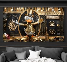 XL LEINWAND BILD ER BIS 180x100x5 DAGOBERT-DU...