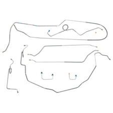 1969-72 Chevelle Convertible Power Disc Brake Conversion Line Kit Set Tubes Oem