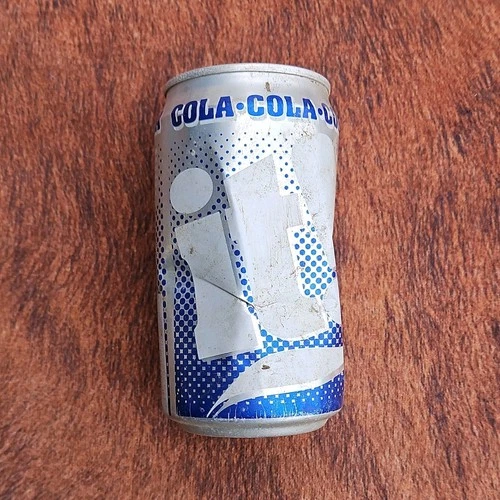 It!  Cola Vintage Blue and Silver 12 FL OZ Collectible Soda Can - Soda Theme