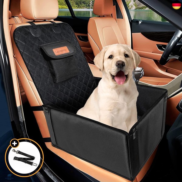 Looxmeer Hunde Autositz FüR Kleine Mittlere Hunde, Extra Stabiler Auto-image