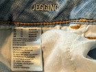 American Eagle Jeggings Women’s 12 Blue Super Stretch Skinny Jeans Faded AE 0316 — photo 8