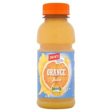 Jack's Orange Juice Smooth from Concentrate 8 x 300ml FAST AND FREE DELIVERY