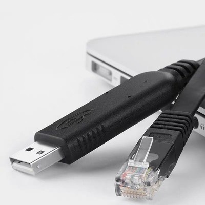 USB To RJ45 Console Cable RS232 Serial Adapter For Laptop Computer Cisco Router