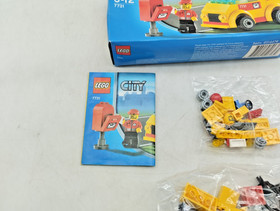 LEGO 7731 Mail Van New MIB Sealed Bags Town City Vintage Retro