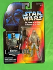 Star Wars The Power of The Force Boba Fett Kenner POTF French Red Card