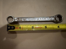 Vintage INDESTRO SELECT Double Box Wrench 3/8 7/16 #921, made in USA