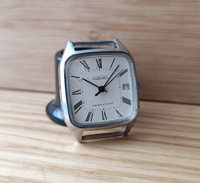 VINTAGE Wristwatch RAKETA 2614.H Mechanical Watch SOVIET/USSR Serviced! 90s