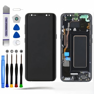 TFT Display Für Samsung Galaxy S8 SM-G950F LCD Touch Screen Bildschirm Rahmen