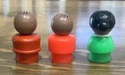 Vintage Fisher Price Little People African American Girl and Boys — photo 3