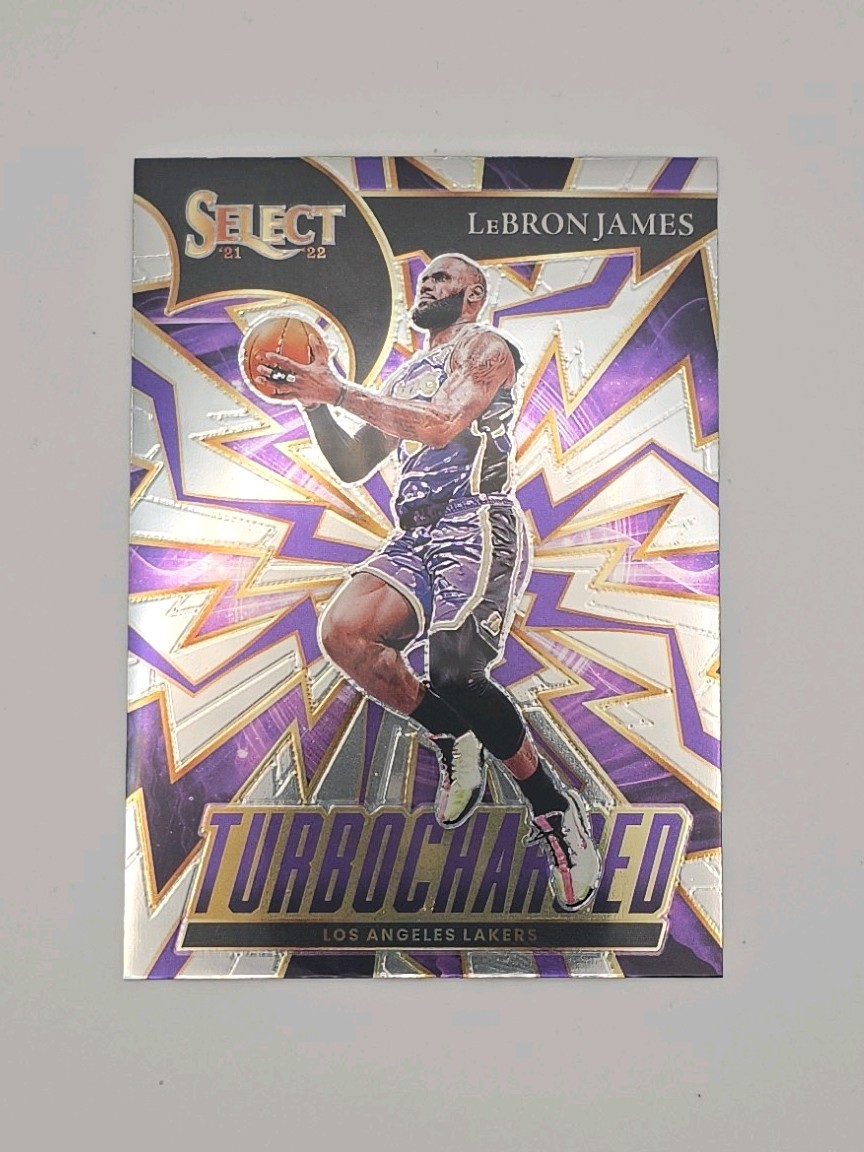 2021-22 Panini Select - Turbocharged LeBron James #5