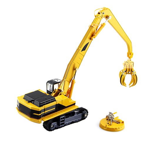 High Simulation 8cm Diecast Alloy 1/87 Metal Material Handling Vehicle ...