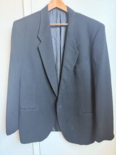 Vintage 1980s GIORGIO ARMANI White Label Blazer 42R Wool Made in Italy Marios
