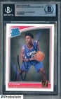 #1 Shai Gilgeous-Alexander Signed 2018-19 Donruss #162 RC Rookie BGS BAS AUTO