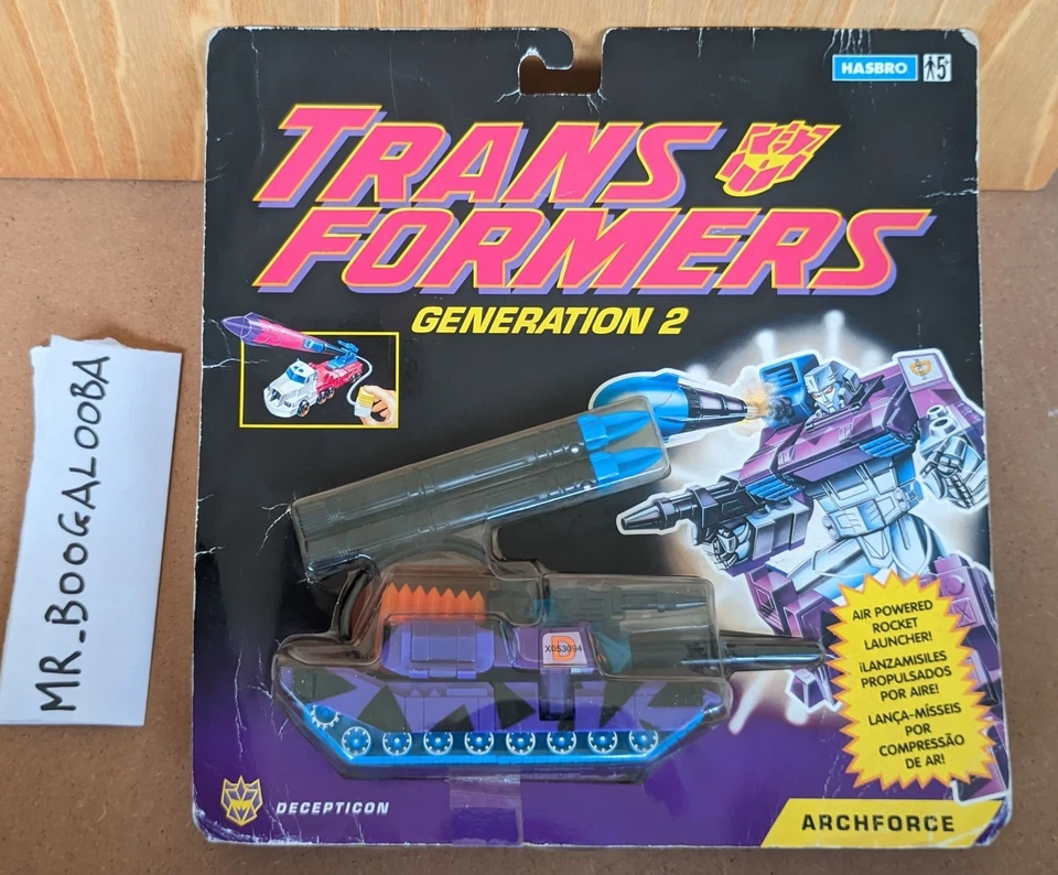 Transformers G2 Generation 2 Archforce Megatron Europe Exclusive - Imagen 3 de 4