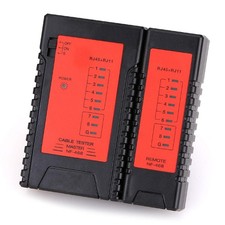 Network Cable Tester Tracer Checker For RJ45 RJ11 Ethernet LAN Phone Line Test