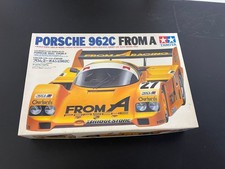 TAMIYA 1/24 From A Porsche 962C Plastic el Unassembled Vintage Item