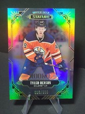 2020-21 Upper Deck Stature - Rookies Tyler Benson # /399 (RC) Edmonton Oilers