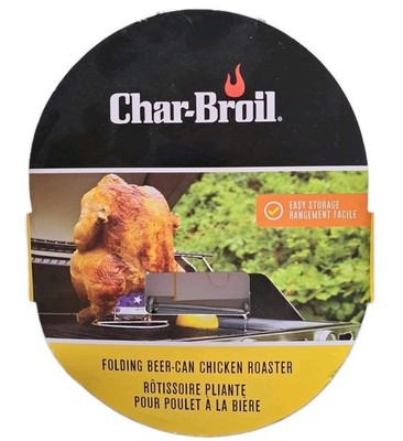Chicken Roaster New GRILL IT UP BBQ Barbeque Char-Broil Beer Can CHICKEN COOKER
