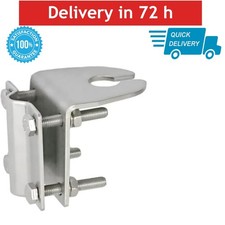 Heavy Duty Stainless Steel Antenna Mirror Mount Bracket for CB Ham Mobile Radio