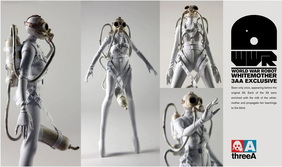 ThreeA Designer & Urban Vinyl Action Figure 1:6 Action Figures for