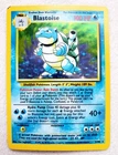 Pokemon Blastoise Base Set Holo Rare Card #2 002/102 WOTC 1999 TCG Holographic!