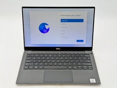 DELL XPS 13 7390 13'' UHD 4K Touch I7-10710U 512GB SSD 16GB W11P Webcam *READ*