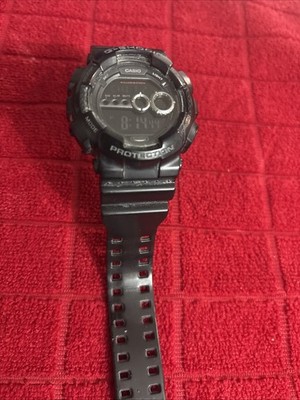 Casio G-Shock GD-100 Men s Watch Black 200M Shock Resistant LED World Time