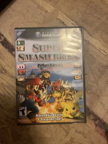 Super Smash Bros Melee (Nintendo GameCube, 2001) Complete CIB