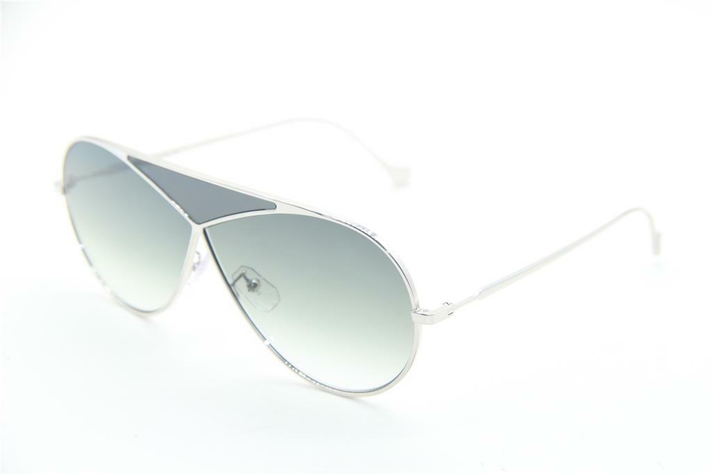 NEW LOEWE PUZZLE MEDIUM LW40010U 18B SILVER AUTHENTIC FRAMES