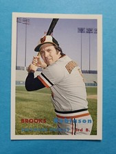 BROOKS ROBINSON 2006 TOPPS ROOKIE OF THE WEEK BASEBALL CARD # 9 F2295. rookie card picture
