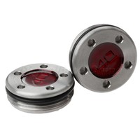 Red 2.2cm0.8cm Stainless Steel/tungsten Steel Brassie Golf Putter Weights Add Red 2.2cm0.8cm Stainless Steel/tungsten Steel Brassie Golf Putter Weights Add